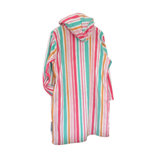 Load image into Gallery viewer, Luxe Hawaiian Stripe Hooded Towel