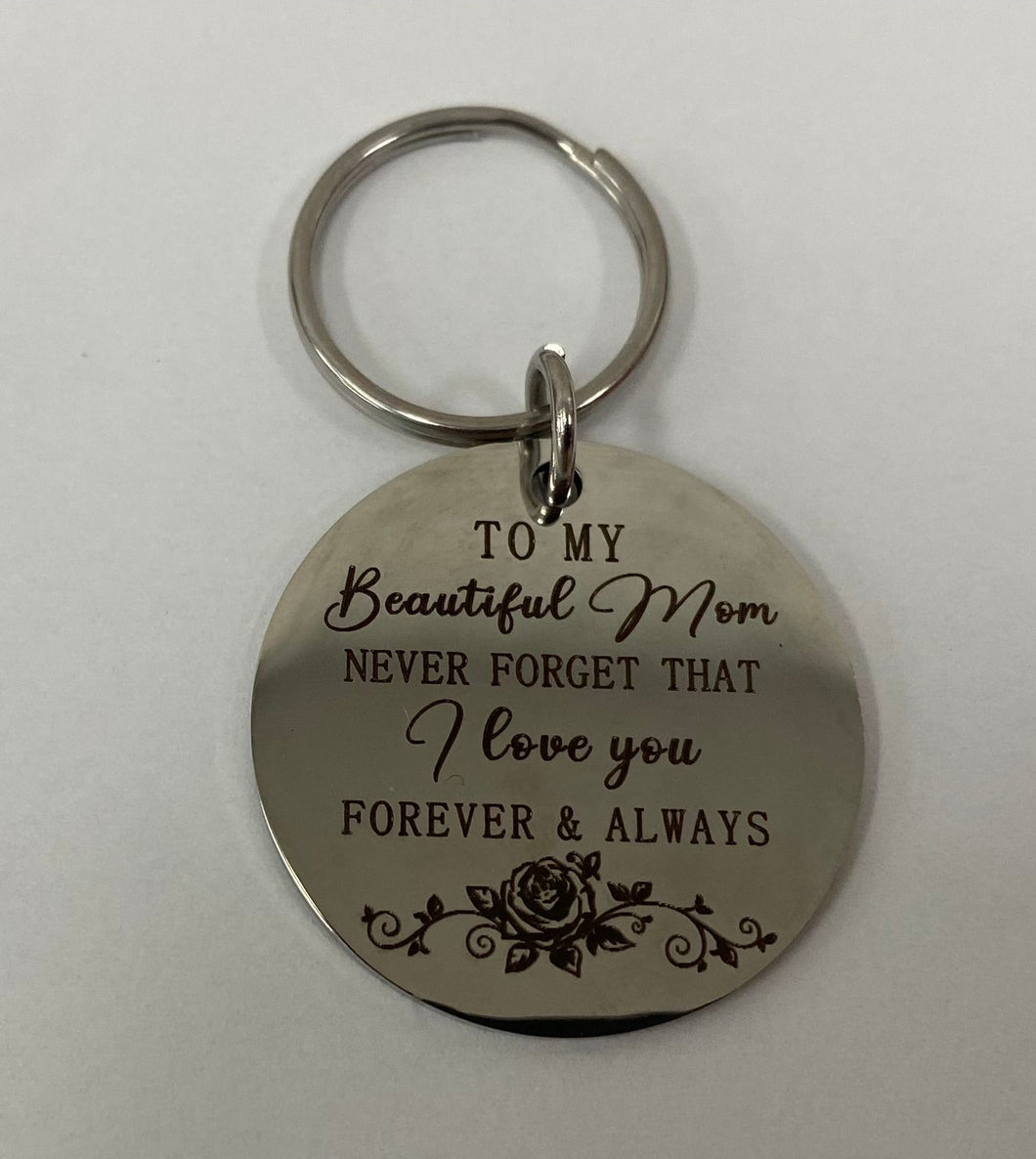 Keyring - For My Beautiful Mum