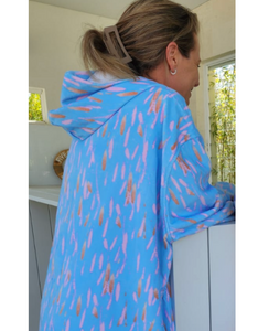 Luxe Pastel Breeze Hooded Towel