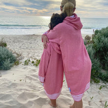 Load image into Gallery viewer, Lightweight Turkish/Terry Hooded Sunset Robe