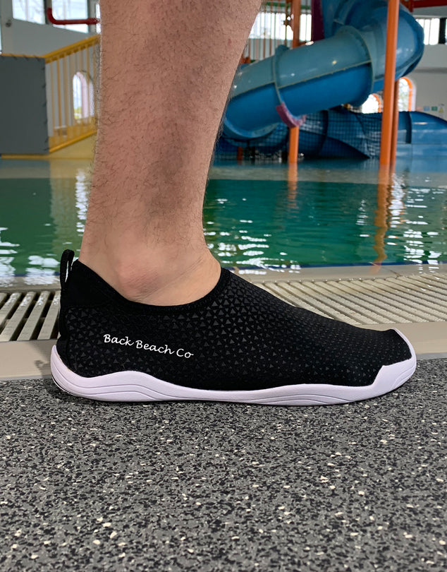 Black aqua shoes online