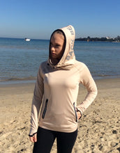 Load image into Gallery viewer, Light Fleece Latte Hoodie *SALE *