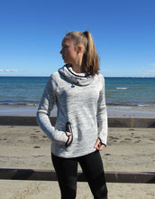 Load image into Gallery viewer, Snow Knit Fleece Hoodie - Petite Fit