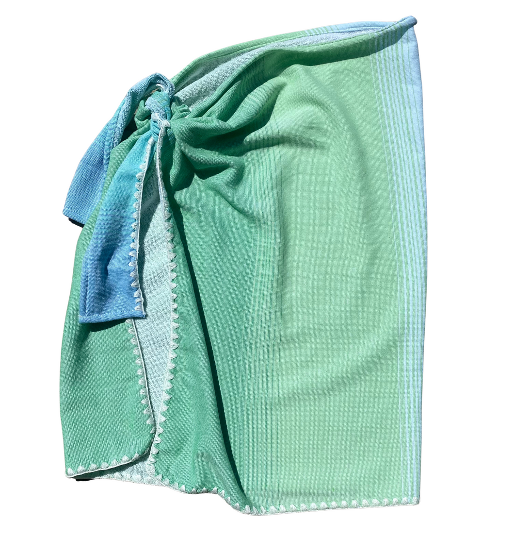 Back Beach Co Sarong - Reef